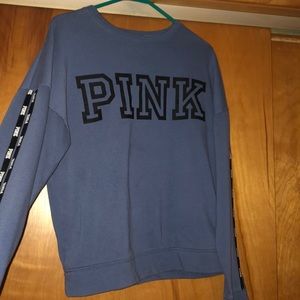 XS PINK crew neck